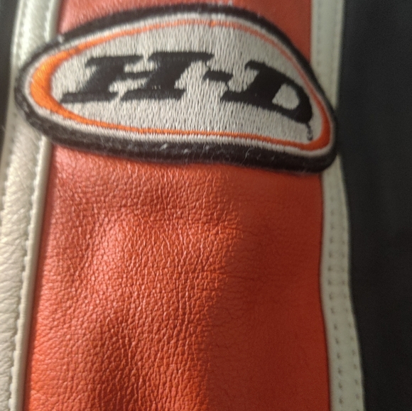 HARLEY VINTAGE GENUINE LEATHER LADIES PANTS...SIZE 12....FLAWLESS CONDITION... - Picture 5 of 7